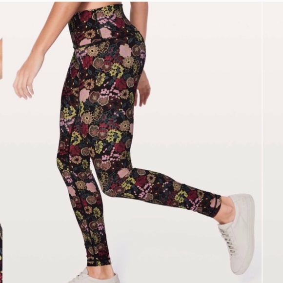 Lululemon Wunder Under Fluorolace Multi Hi-Rise Tight 28” - Picture 2 of 11